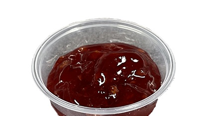 Švestka chilli dip